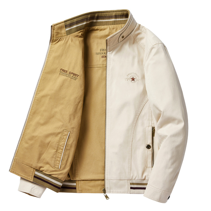 Windbreaker Men Zip - Çift Taraflı Kullanımlı Yürüyüş Ceketi Erkek