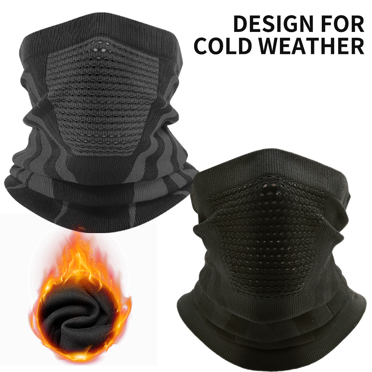 Mens Fashion Caps - Kışlık Boyunluk, Sıcak Polar Balaklava, Unisex