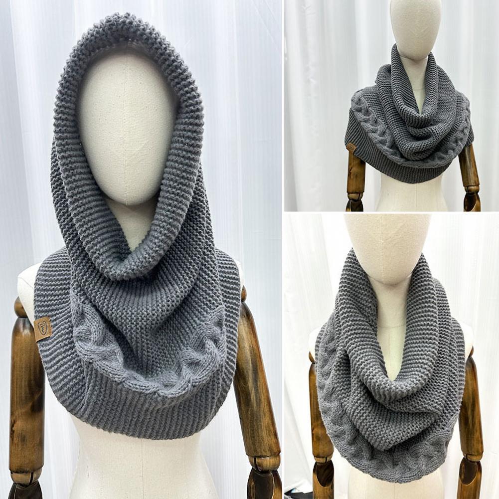 Mens Fashion Caps - Kış örgü eşarp kadın erkek şapka