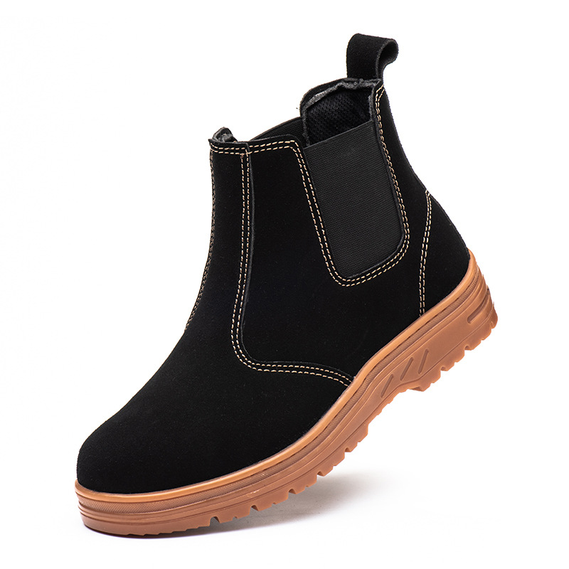 Mens Fashion Caps - Erkek modası çelik burunlu iş güvenliği
