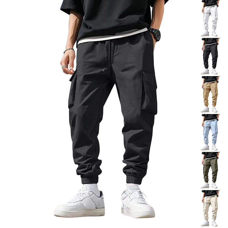 Men'S Fashion Trousers - Erkek Çok Cepli Kargo Eşofman Altı