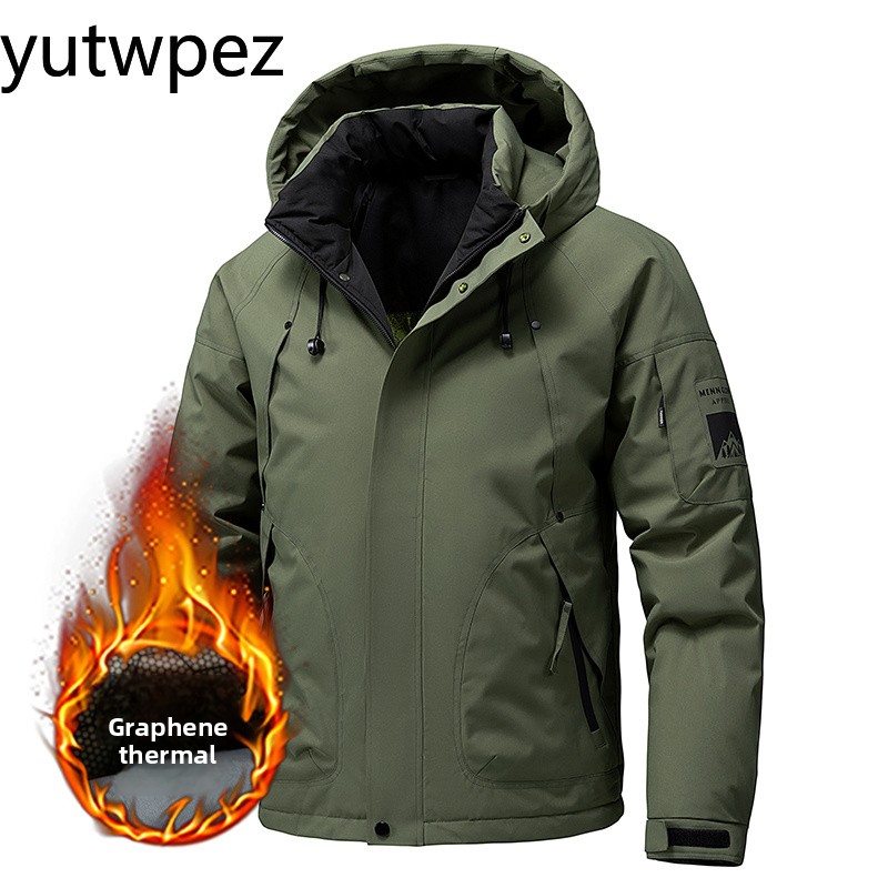 Windbreaker Men Zip - Açık Hava Sporları Koşu Softshell Fermuarlı