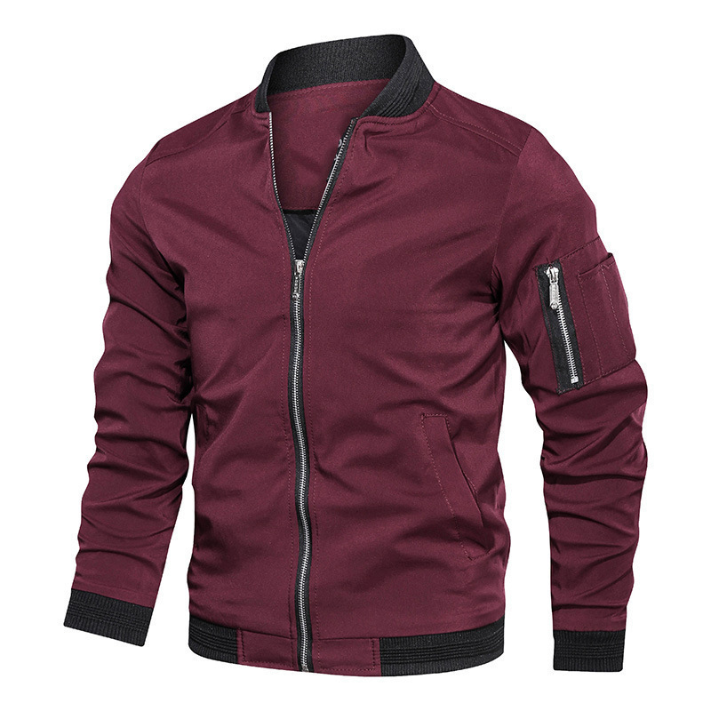 Windbreaker Men Zip - İlkbahar Sonbahar Erkek Rüzgarlık Ceket Günlük