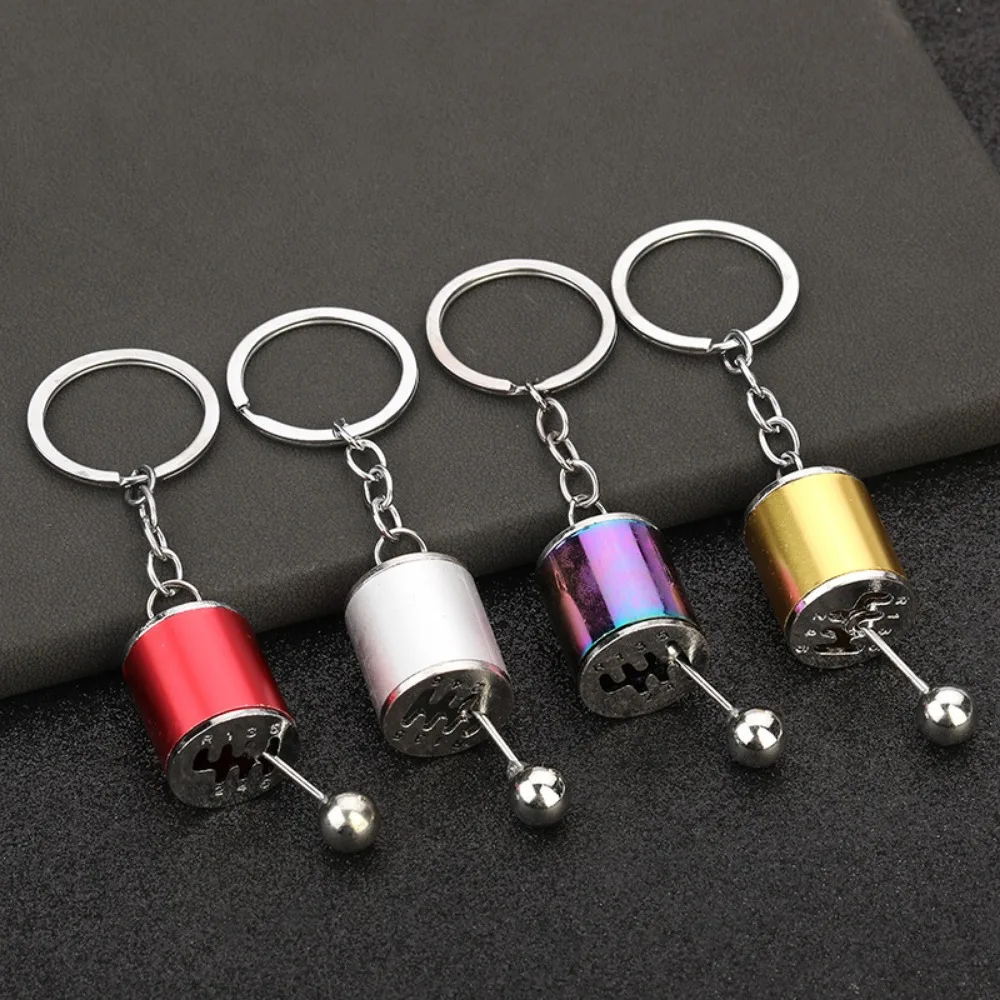 Men'S Fashion Gold Chain - Yaratıcı Metal Mini Araba Parçaları Manuel