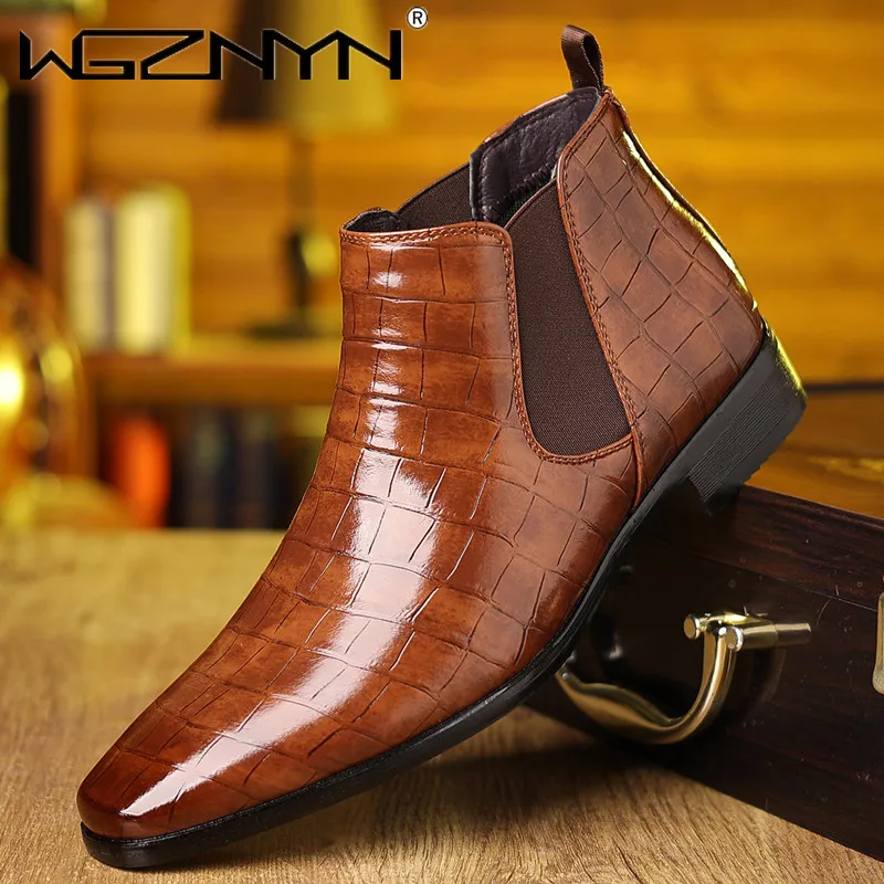 Men'S Fashion Luxury Brands - Lüks BOYUT 39~48 Erkek Chelsea Botları