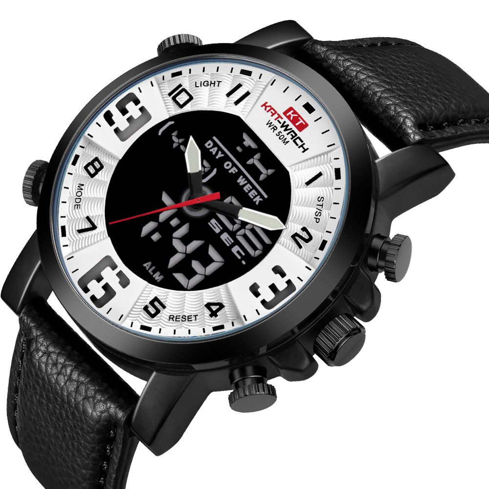 Men'S Fashion Zone - Man Watch High-End Lüks Kuvars Bilek
