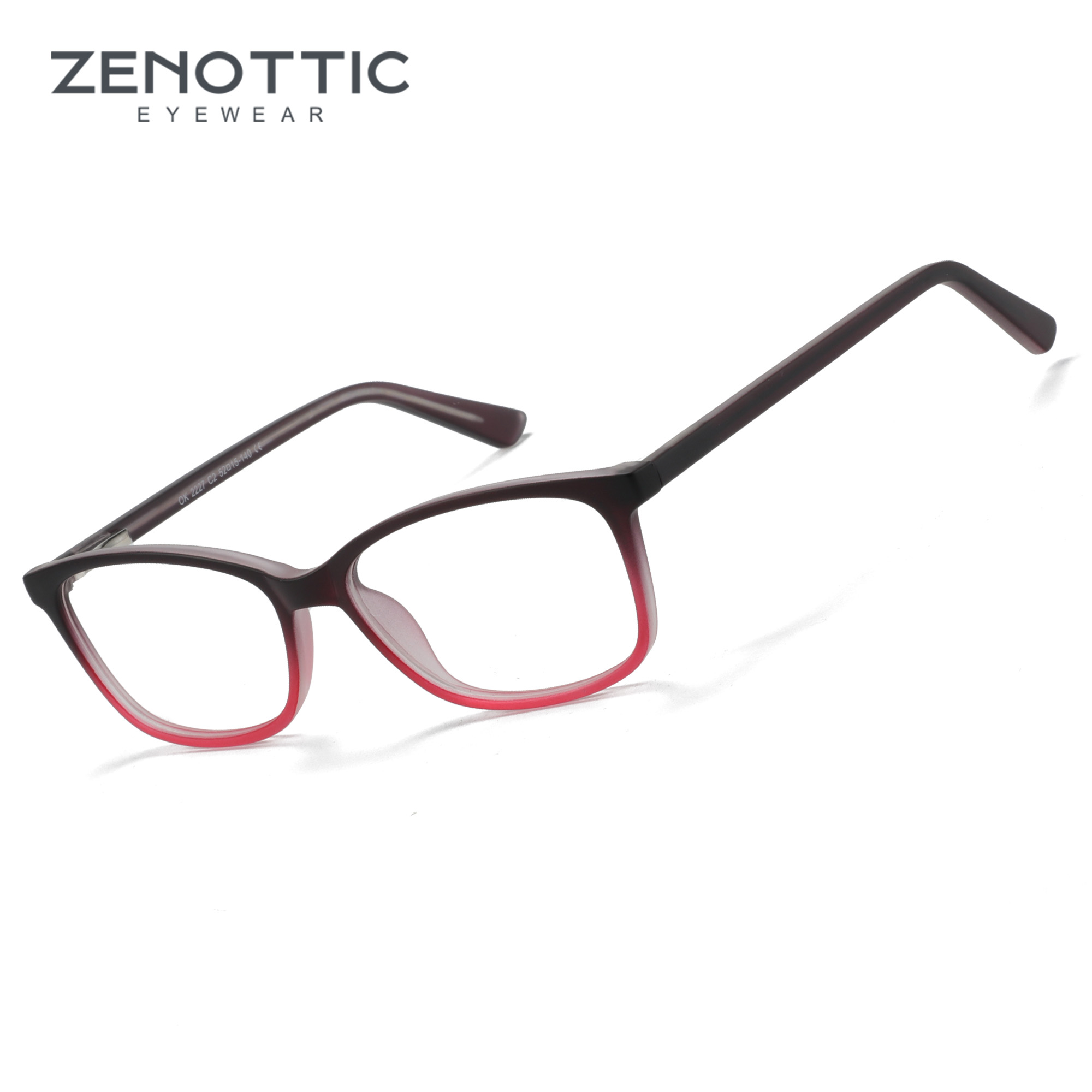 Men'S Fashion Non Prescription Glasses - ZENOTTIC Unisex Kare Optik Gözlük Çerçevesi