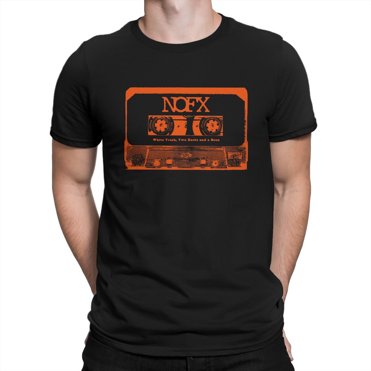 Men'S Fashion From The 80S - Nofx kaset bant adamın TShirt alternatif