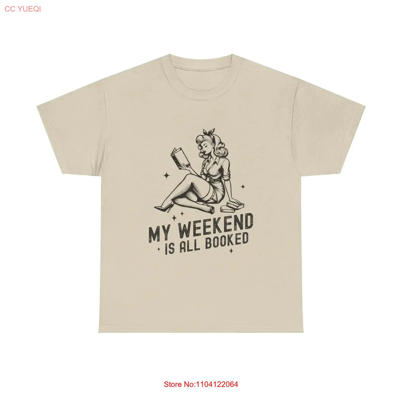 Mens Fashion In The 50S - Vintage Kitap Sever Tişörtü Retro Okuma
