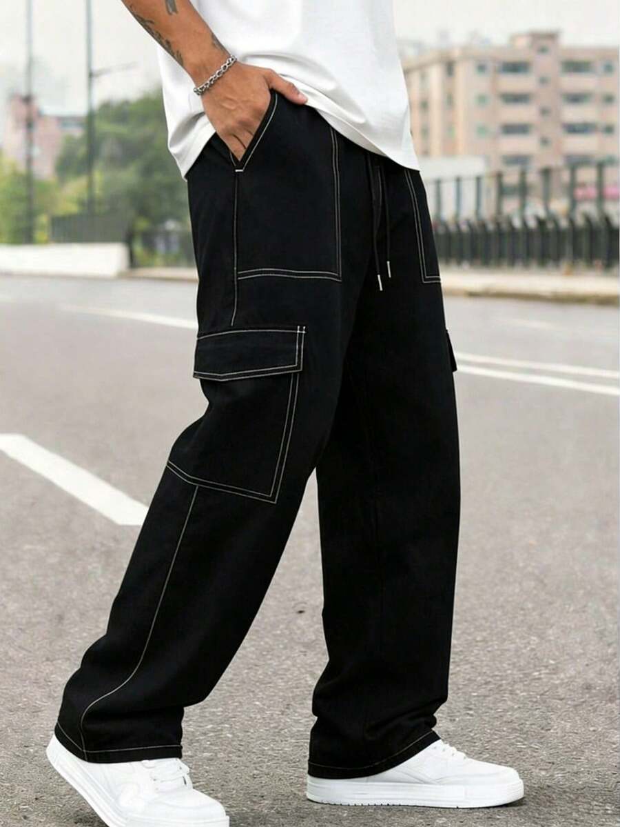 Men'S Fashion Trousers - Erkek Açık Hava Kargo Tarzı Günlük