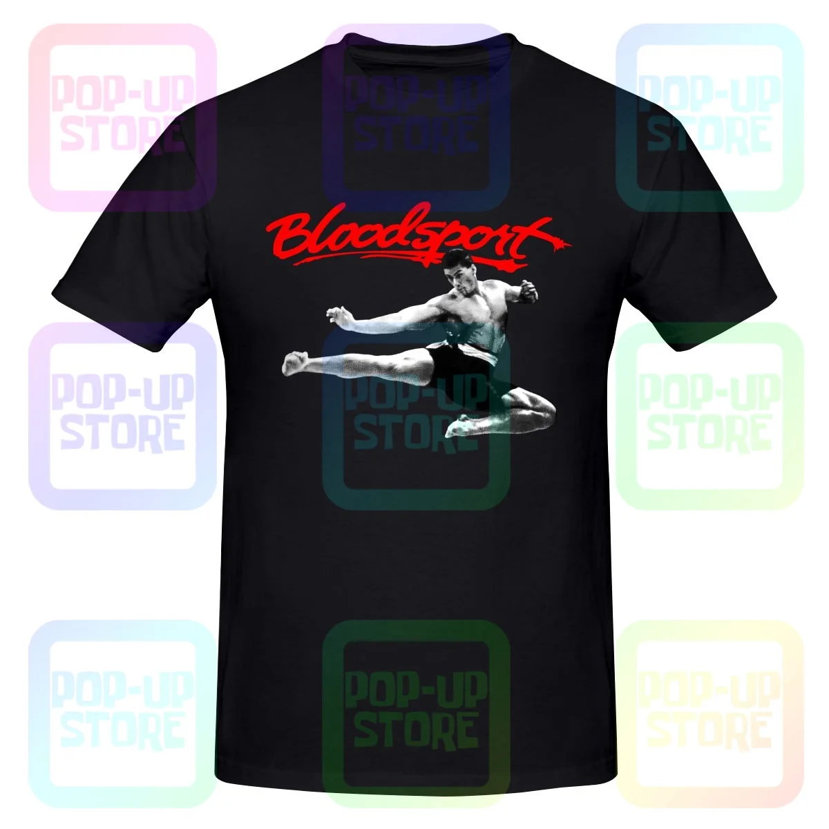 Men'S Fashion From The 80S - Bloodsport Van Damme Film Funko 80S