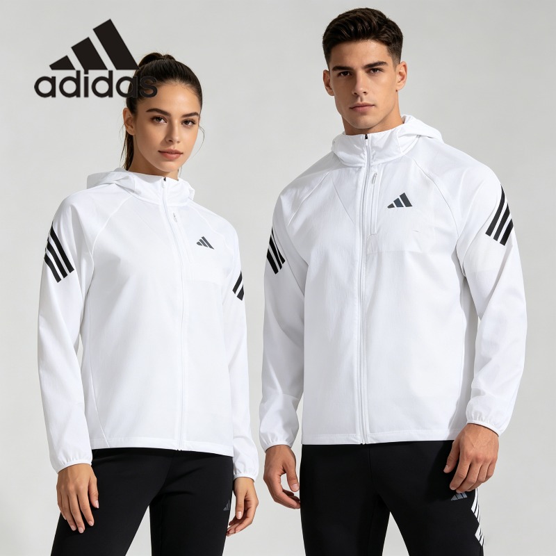Windbreaker Men Zip - Adidas Woven Cropped Hood Zip Rüzgarlık