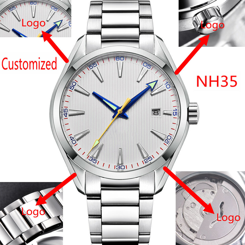 Men'S Fashion Luxury Brands - Özel Logo 41mm Erkekler Miyota/NH35 Otomatik