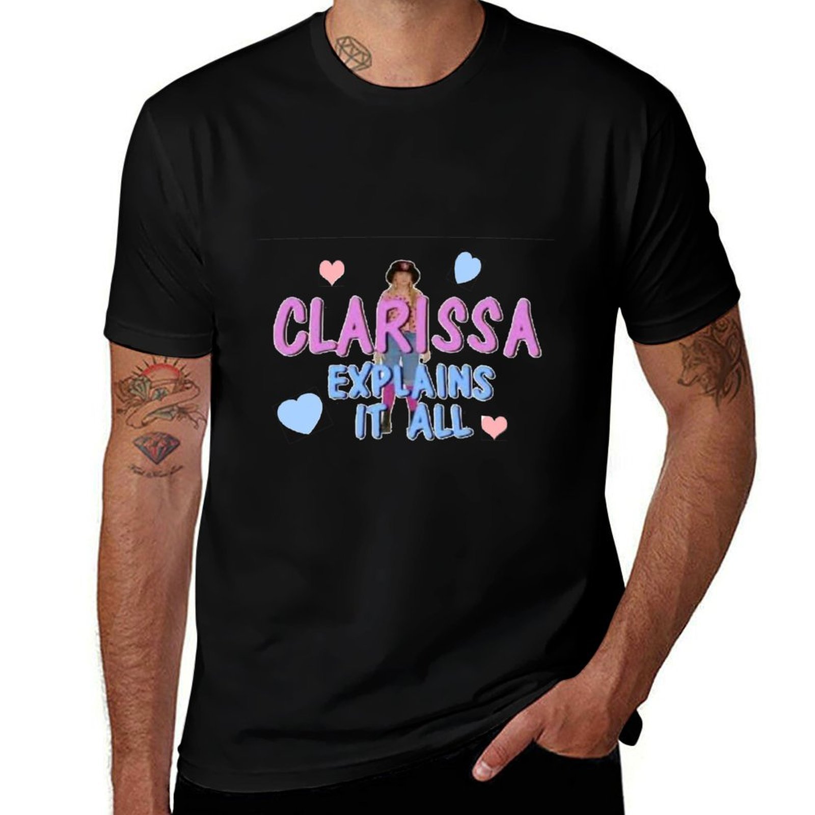 Men'S Fashion Explained - clarissa her şeyi açıklıyor Tişört Modası