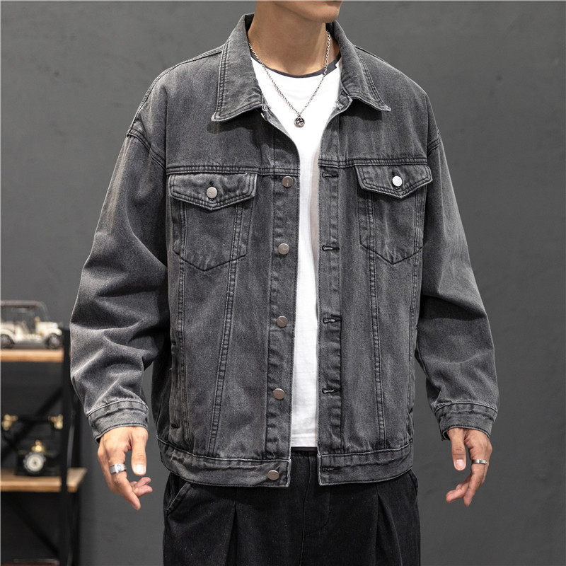 Yeni Denim ceket erkekler Vint - Mens Fashion Denim Jacket incelemesi ve fiyatı
