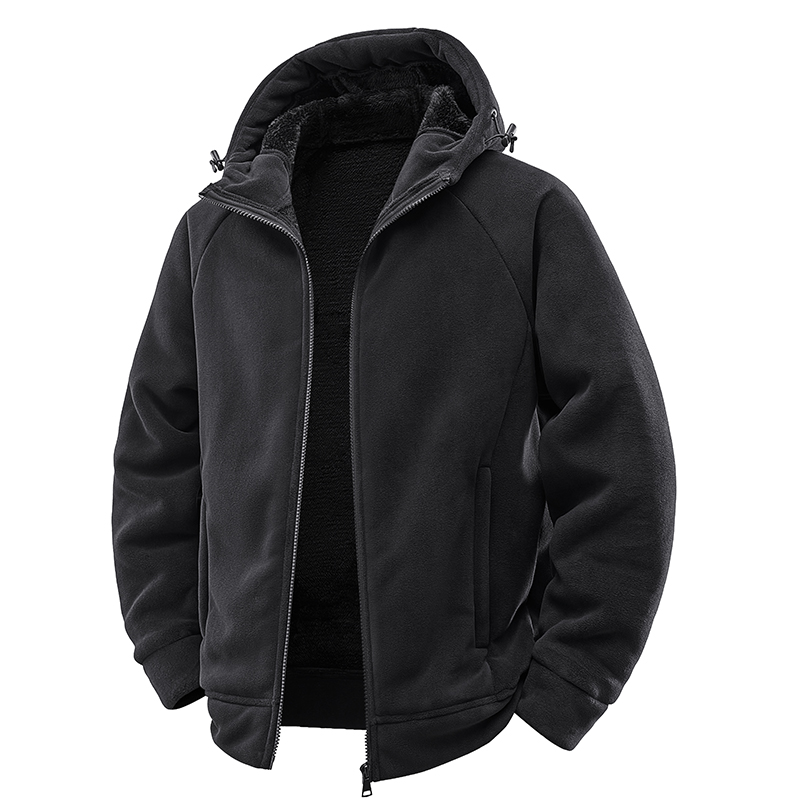Kalın Polar Yelek Erkek Kapüşo - Windbreaker Men Zip incelemesi ve fiyatı