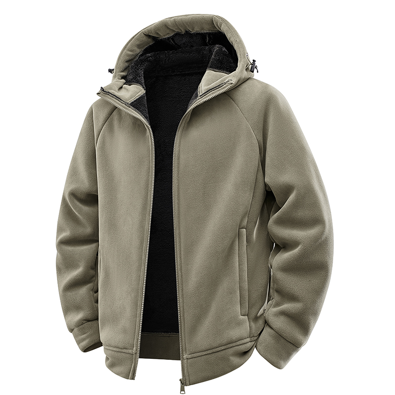 Kalın Polar Yelek Erkek Kapüşo - Windbreaker Men Zip incelemesi ve fiyatı
