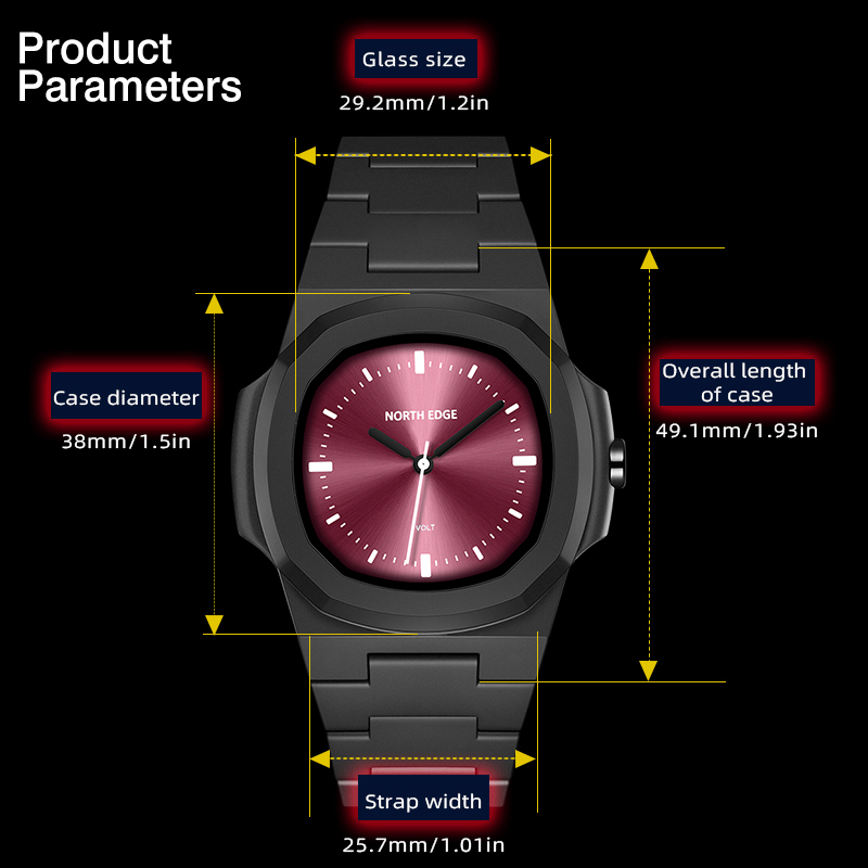 KUZEY KENAR Izle Adam için Yen - Mens Fashion Watch incelemesi ve fiyatı