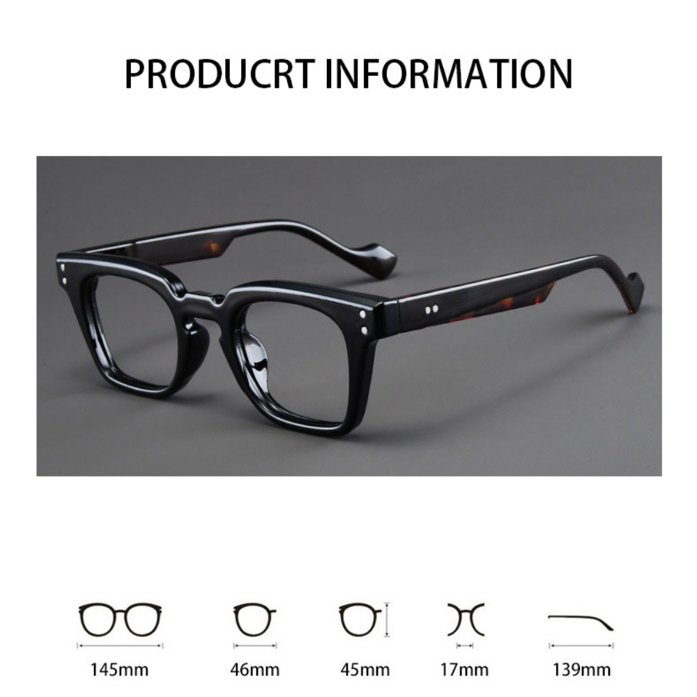 Yeni Büyük Çerçeveli Gözlükler - Men'S Fashion Non Prescription Glasses incelemesi ve fiyatı