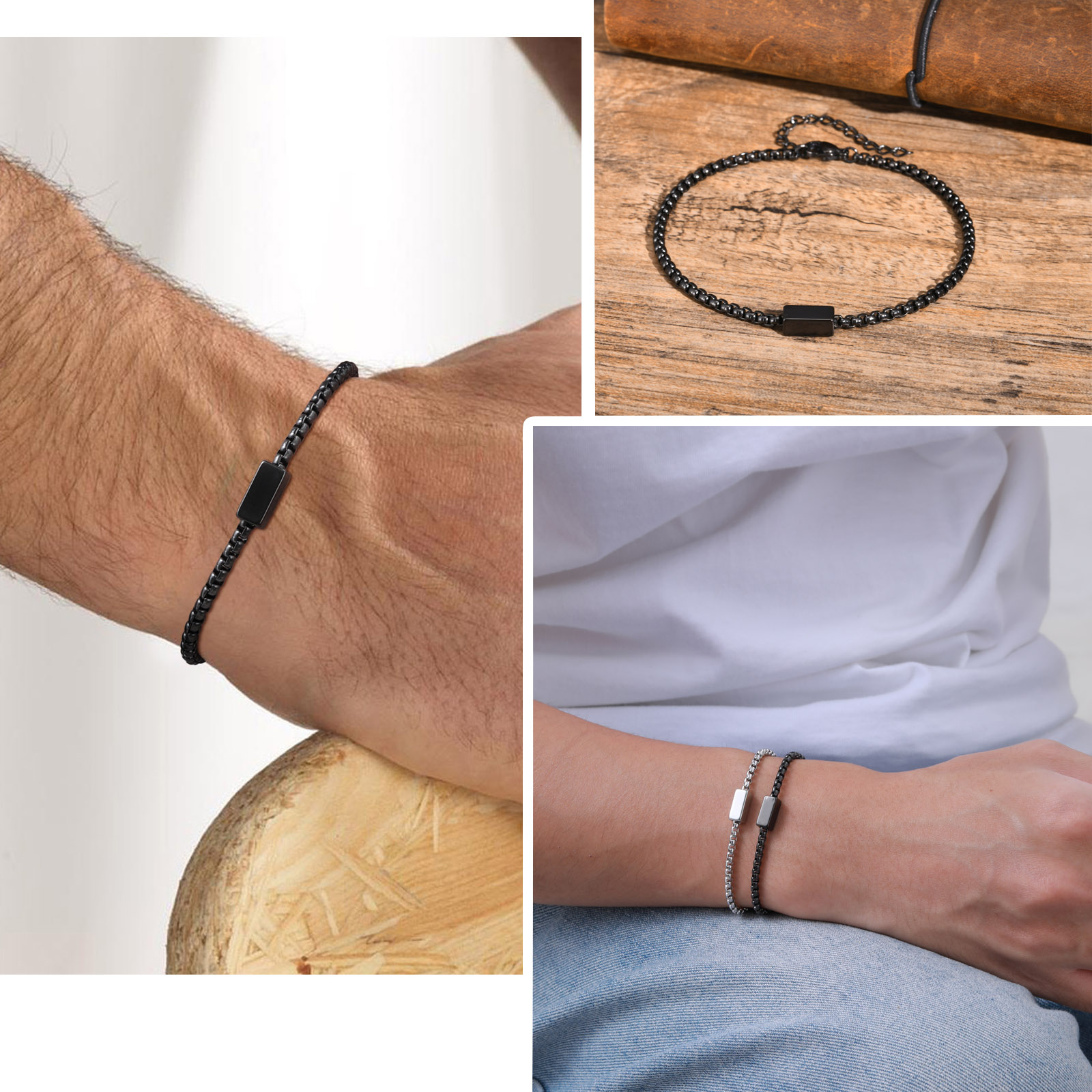 Özel Bileklik Aşınmaya Dayanık - Men'S Fashion Gold Chain incelemesi ve fiyatı