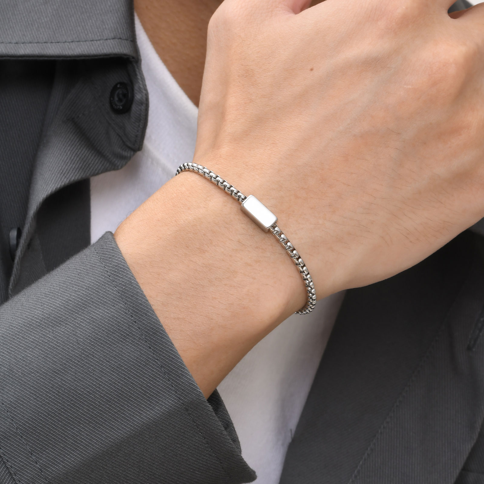 Özel Bileklik Aşınmaya Dayanık - Men'S Fashion Gold Chain incelemesi ve fiyatı