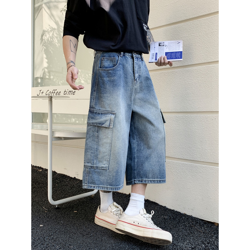 Yeni erkek kargo şortları yaz  - Men'S Fashion Trousers incelemesi ve fiyatı