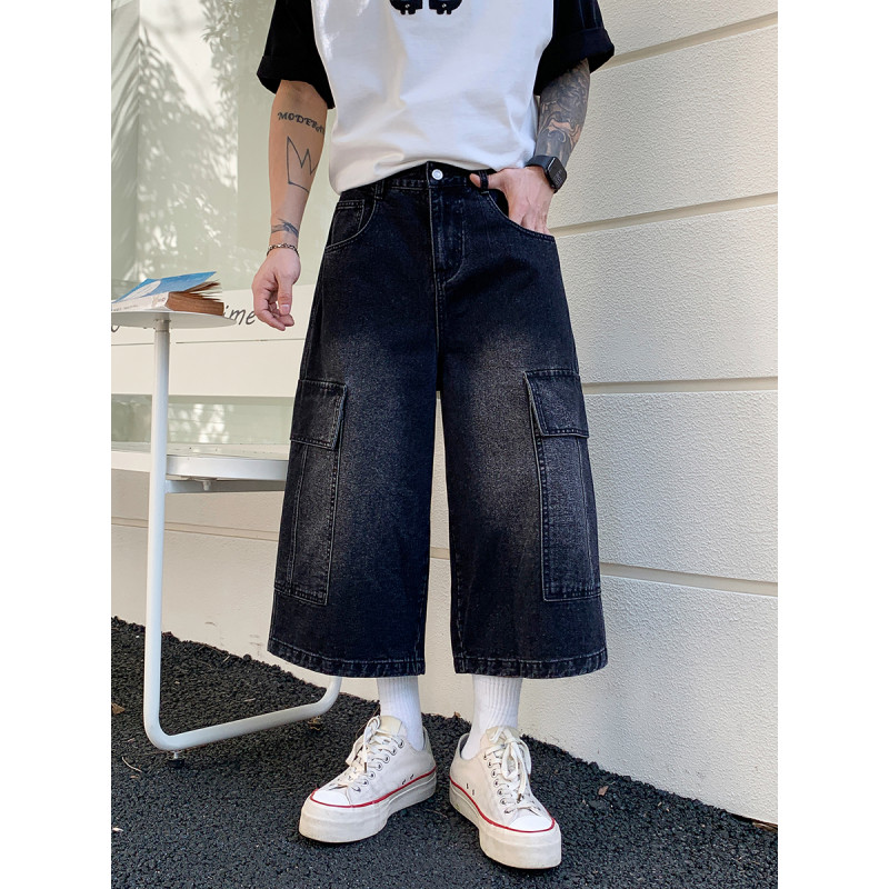 Yeni erkek kargo şortları yaz  - Men'S Fashion Trousers incelemesi ve fiyatı