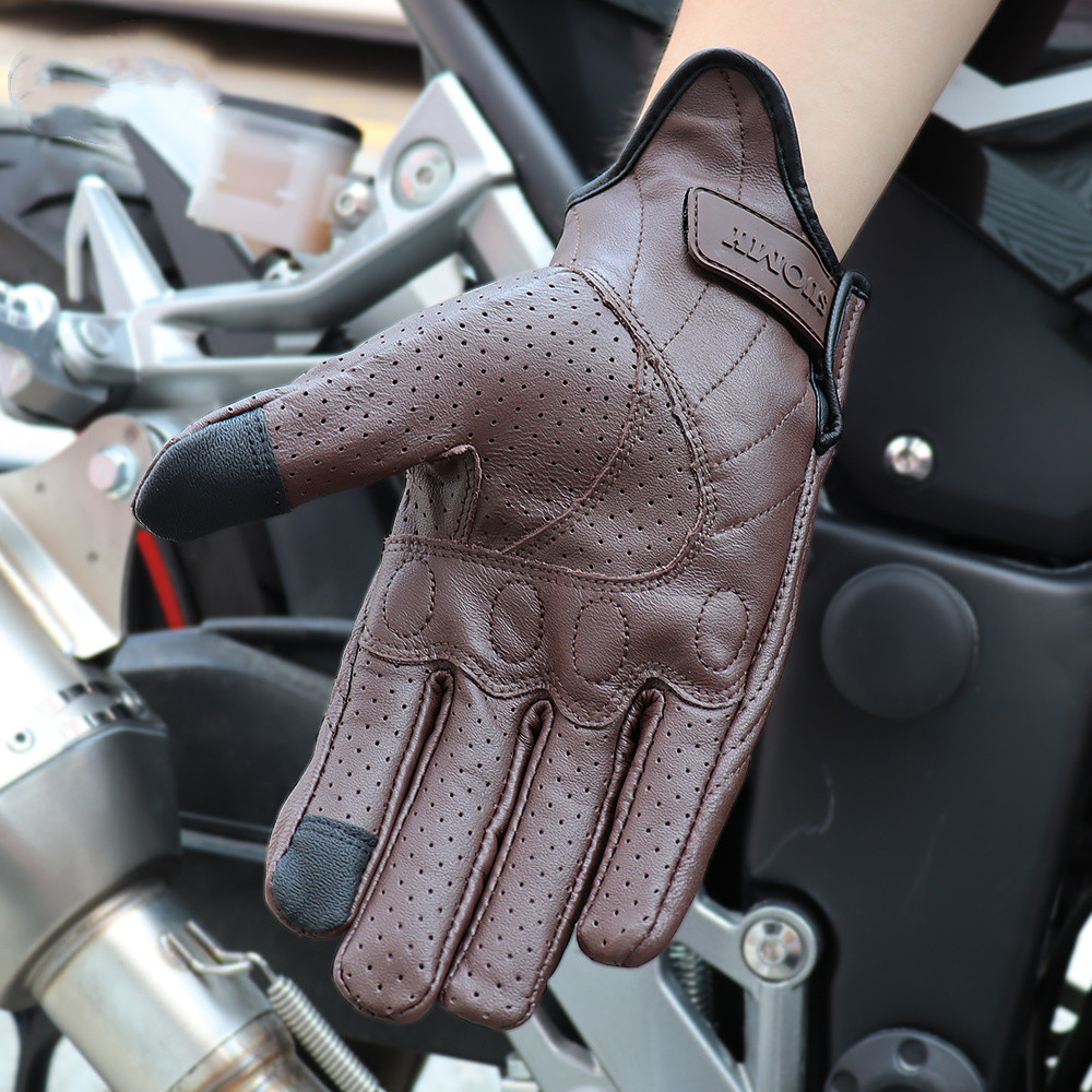 SUOMY Retro Deri motosiklet el - Men'S Fashion Gloves incelemesi ve fiyatı