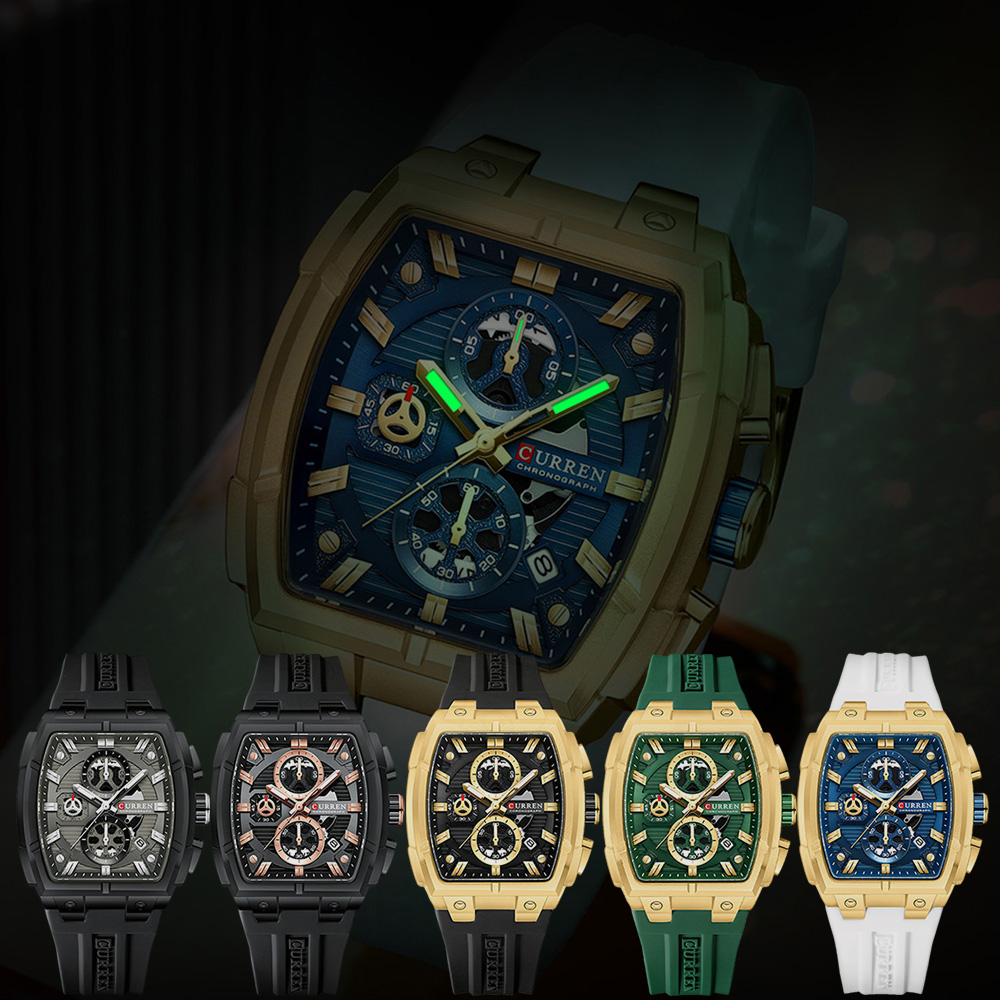 CURREN Lüks Vintage Erkek Spor - Mens Fashion Watch incelemesi ve fiyatı