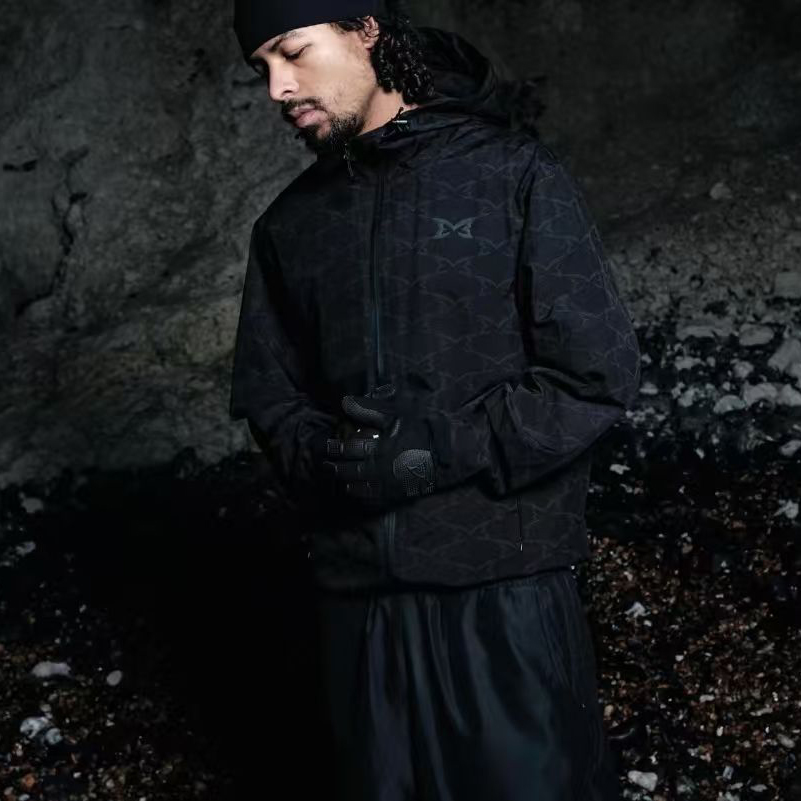 Siyah Kelebek Baskılı Kapüşonl - Windbreaker Men Zip incelemesi ve fiyatı