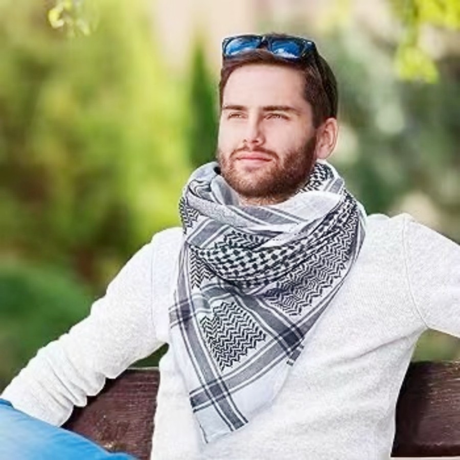 Arap erkekler kare Keffiyeh Sh - Mens Fashion Caps incelemesi ve fiyatı
