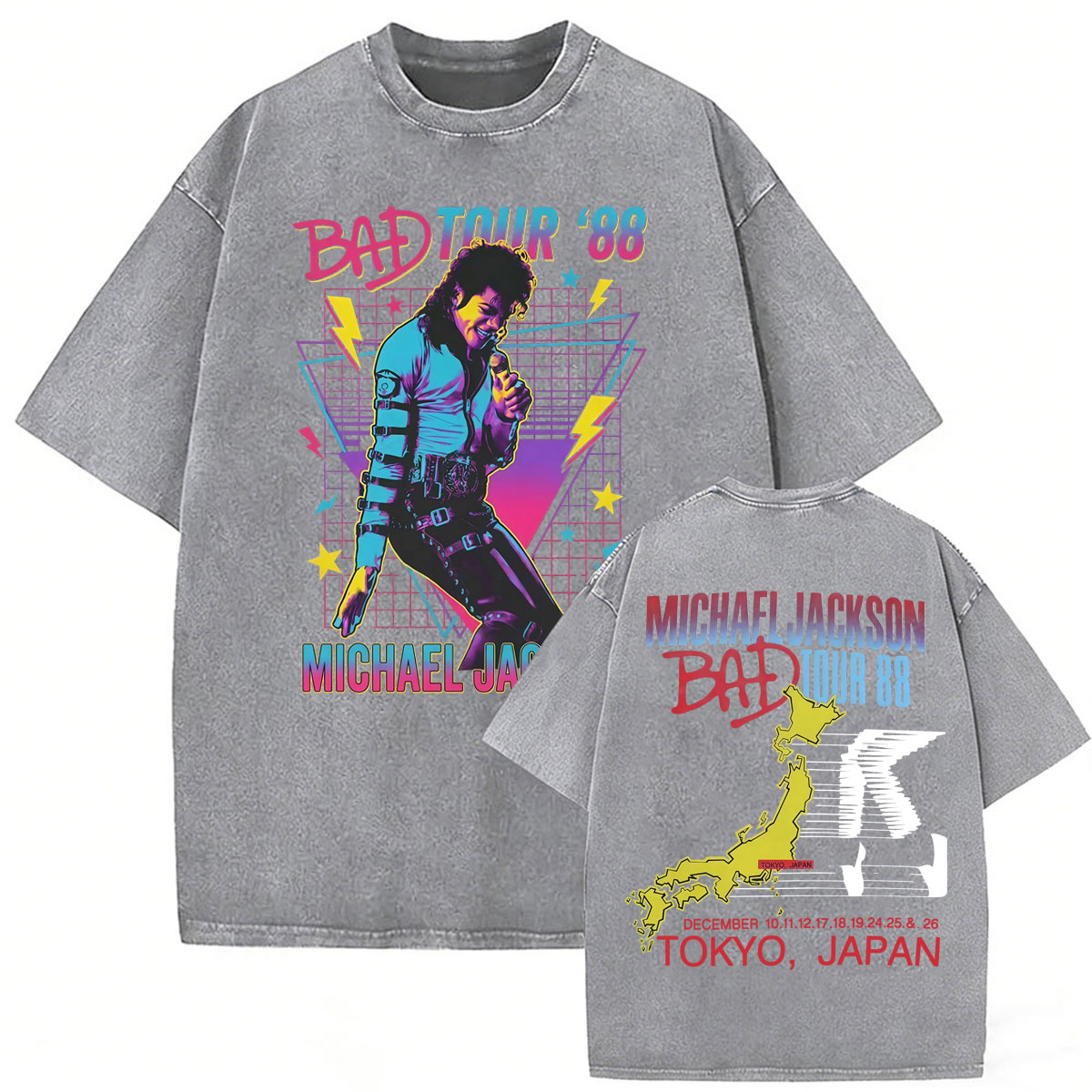 Vintage Yıkanmış Pop Kralı Bad - Men'S Fashion From The 80S incelemesi ve fiyatı