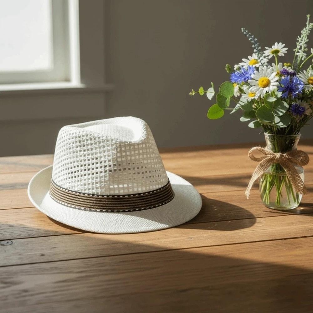 Kısa Kenarlı Erkek Panama Şapk - Mens Fashion Caps incelemesi ve fiyatı