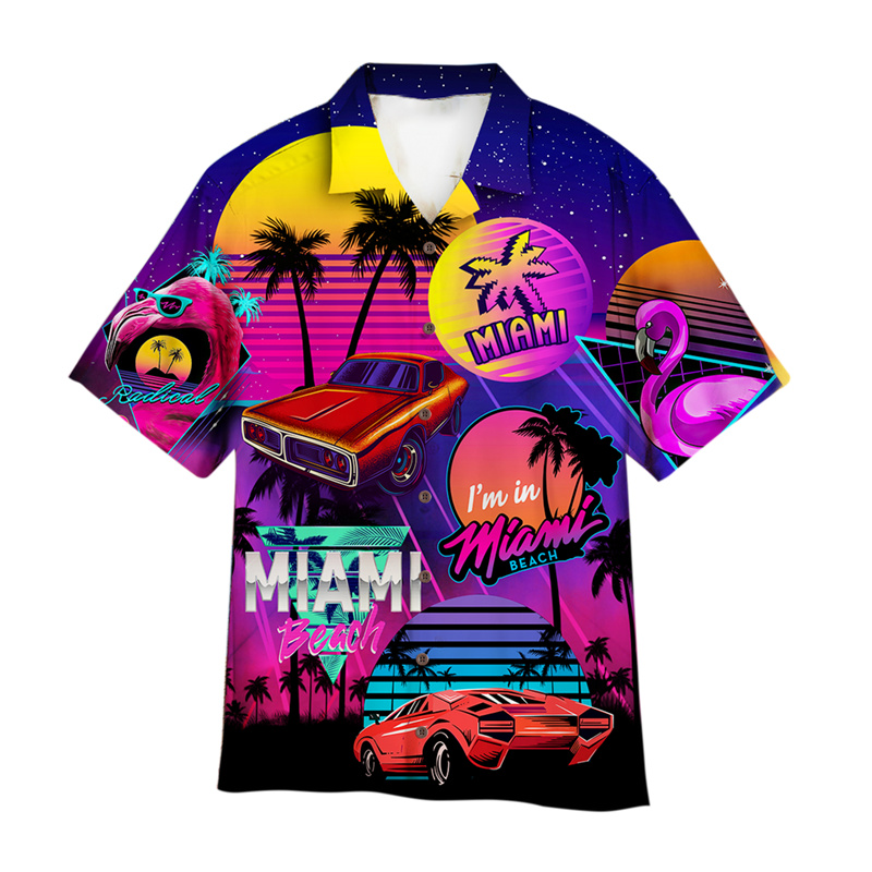 3D baskılı renkli müzik hawaii - Men'S Fashion From The 80S incelemesi ve fiyatı