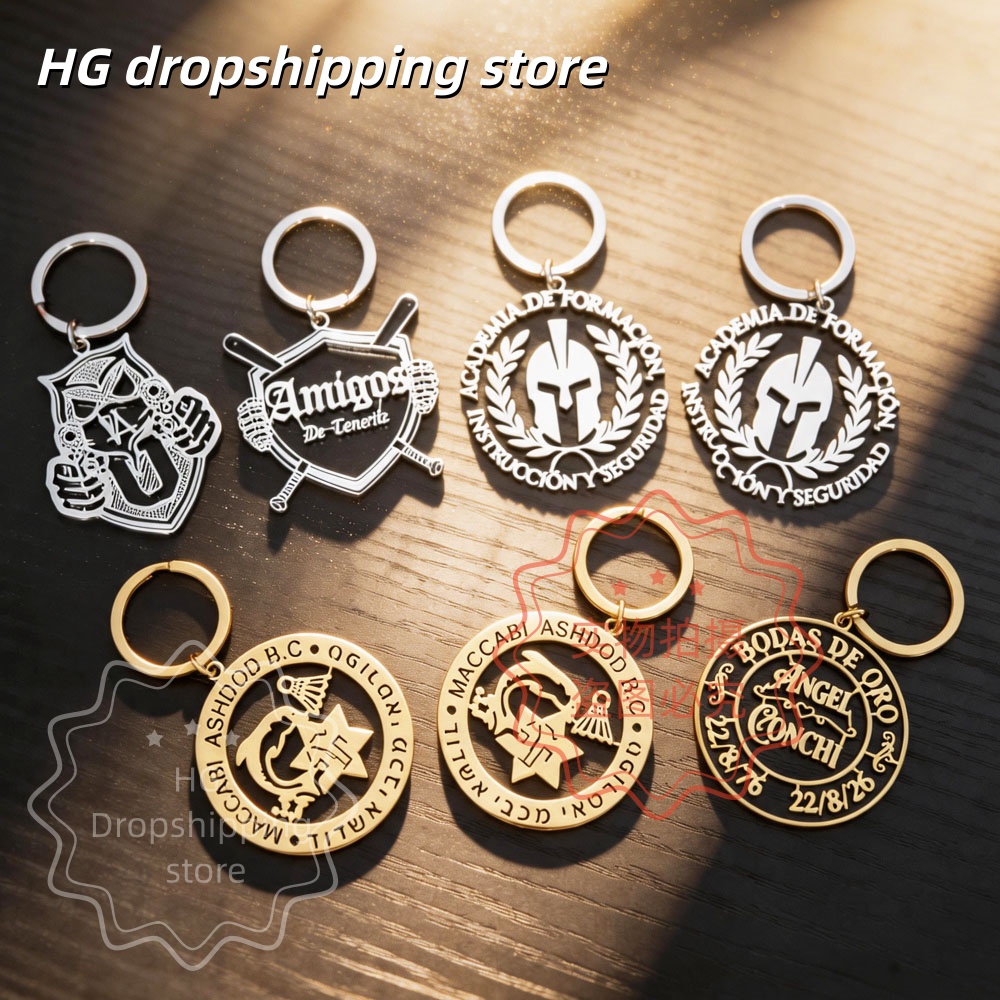 Kişiselleştirilmiş Logo Anahta - Men'S Fashion Gold Chain incelemesi ve fiyatı