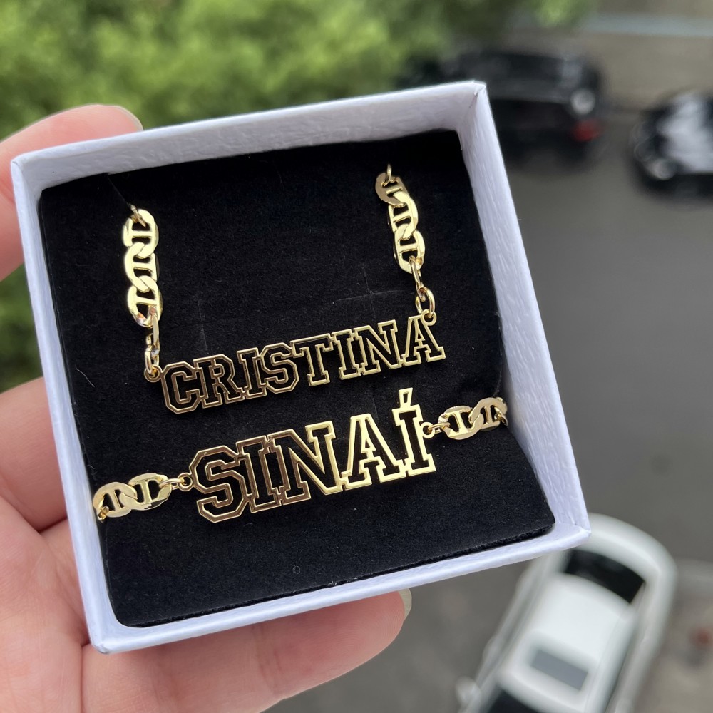 DUOYING özel ad Hollow kolye H - Men'S Fashion Gold Chain incelemesi ve fiyatı