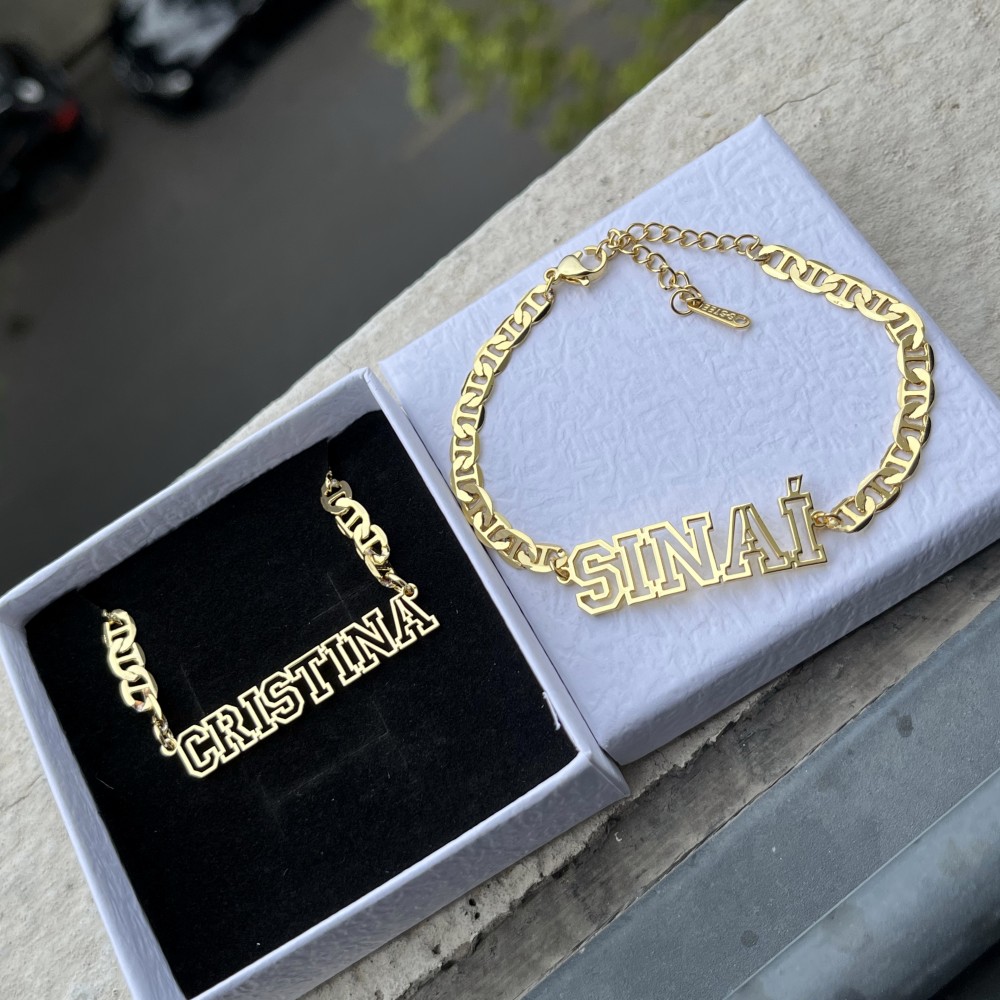 DUOYING özel ad Hollow kolye H - Men'S Fashion Gold Chain incelemesi ve fiyatı