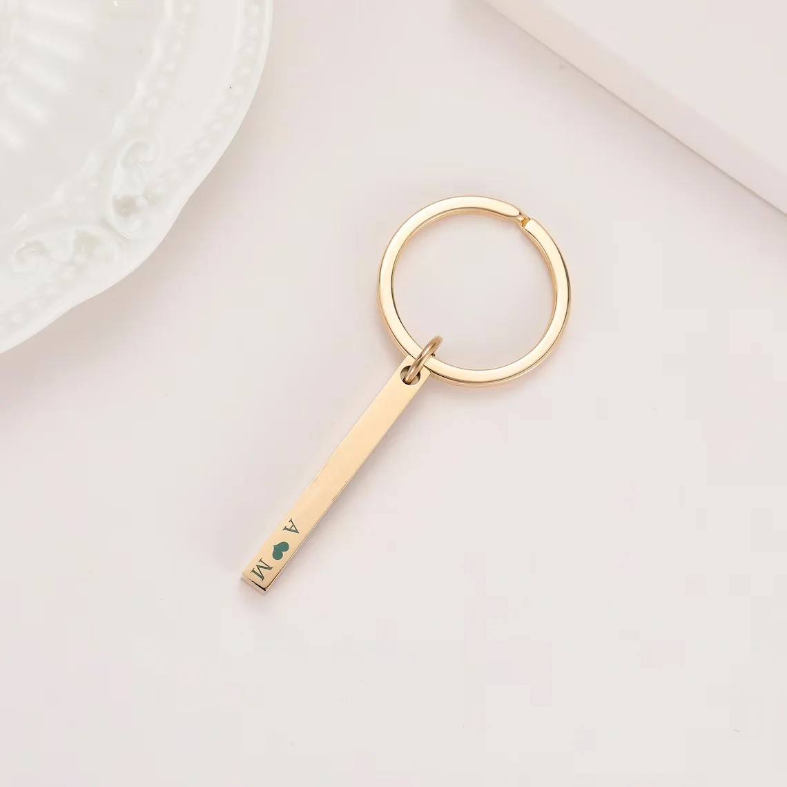 Kişiselleştirilmiş Kazınmış Ba - Men'S Fashion Gold Chain incelemesi ve fiyatı
