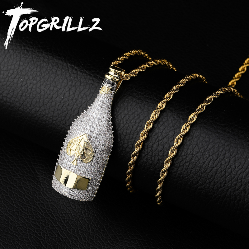 TOPGRILLZ büyük şarap şişesi k - Fashion Men Vogue incelemesi ve fiyatı