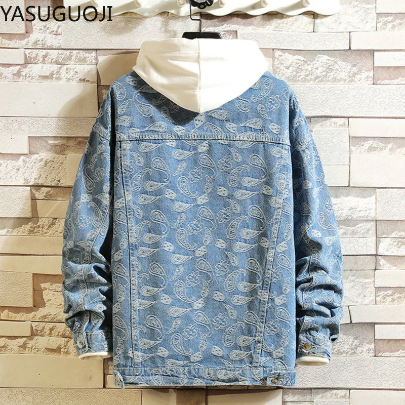 Yeni 2025 Bahar Japon Vintage  - Mens Fashion Denim Jacket incelemesi ve fiyatı