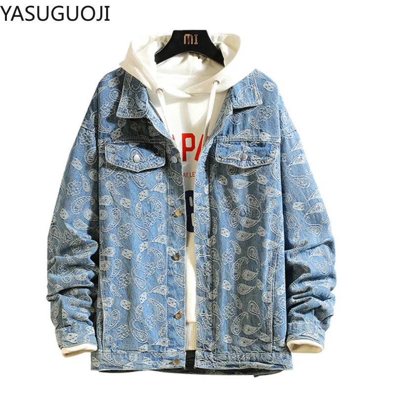 Yeni 2025 Bahar Japon Vintage  - Mens Fashion Denim Jacket incelemesi ve fiyatı