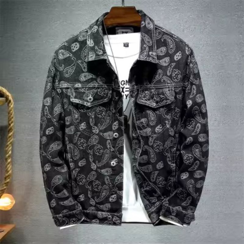 Yeni 2025 Bahar Japon Vintage  - Mens Fashion Denim Jacket incelemesi ve fiyatı