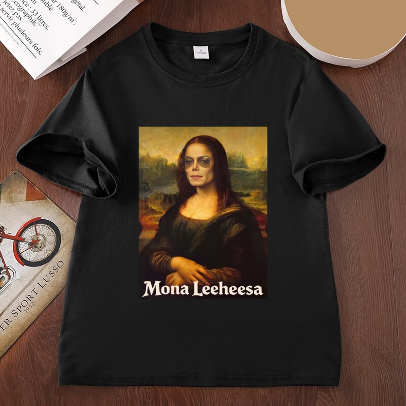 Komik Mona Lisa Parodi Grafik  - Men'S Fashion From The 80S incelemesi ve fiyatı