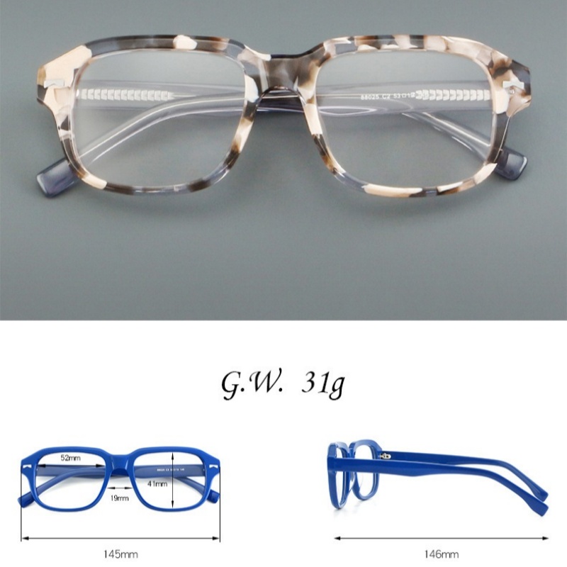 Asetat Optik Gözlük Çerçevesi  - Men'S Fashion Non Prescription Glasses incelemesi ve fiyatı
