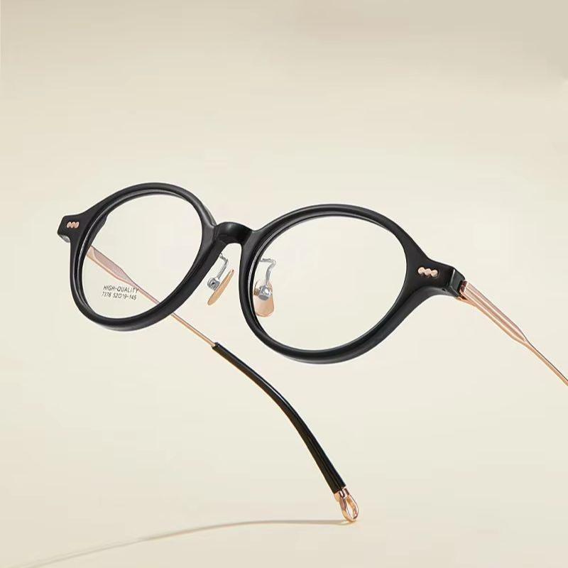 Yeni Moda TR90 Oval Gözlük Çer - Men'S Fashion Non Prescription Glasses incelemesi ve fiyatı
