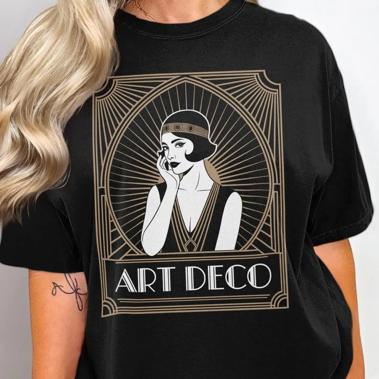 Art Deco Flapper Kız Tişörtü 1 - Men'S Fashion Roaring 20S incelemesi ve fiyatı