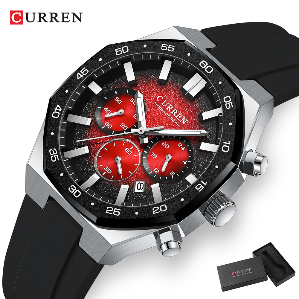 CURREN Moda Rahat Erkekler spo - Mens Fashion Watch incelemesi ve fiyatı