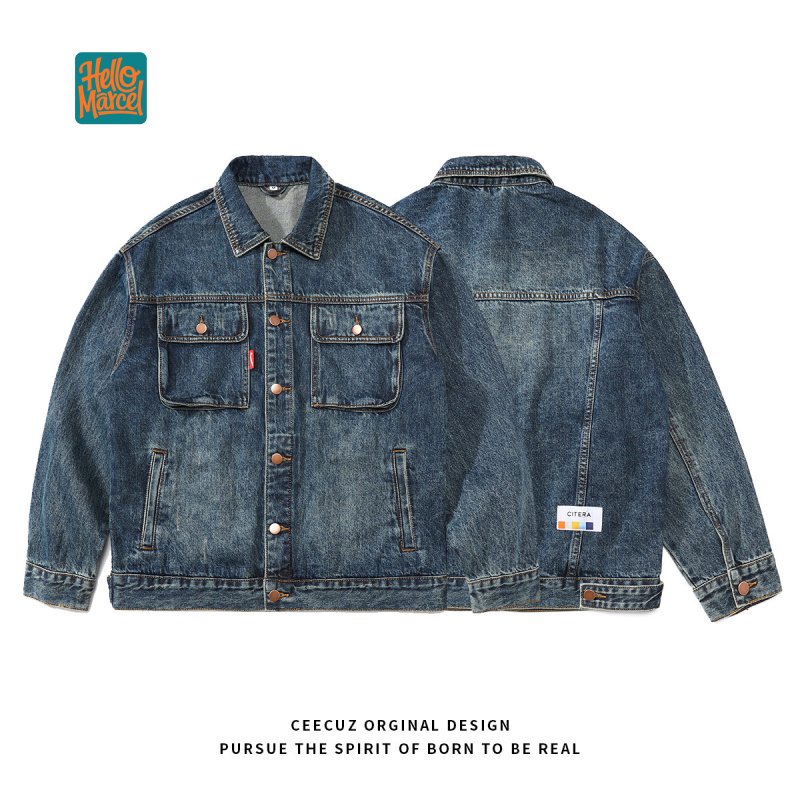 HELLOMARCEL AB ABD Beden Lüks  - Mens Fashion Denim Jacket incelemesi ve fiyatı