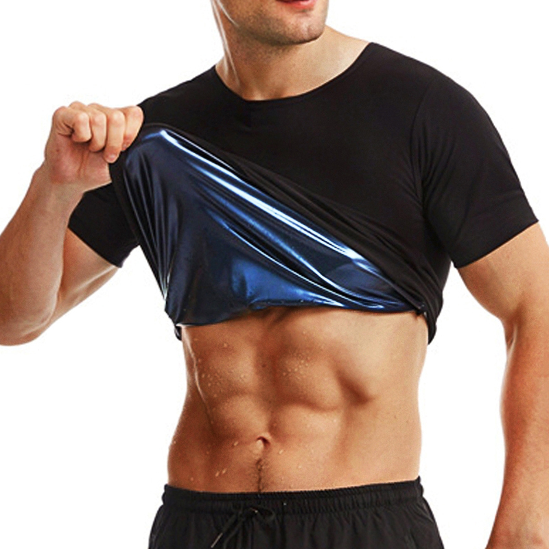 Erkekler Sauna Terleme Kısa Ko - Compression Shirt Workout incelemesi ve fiyatı