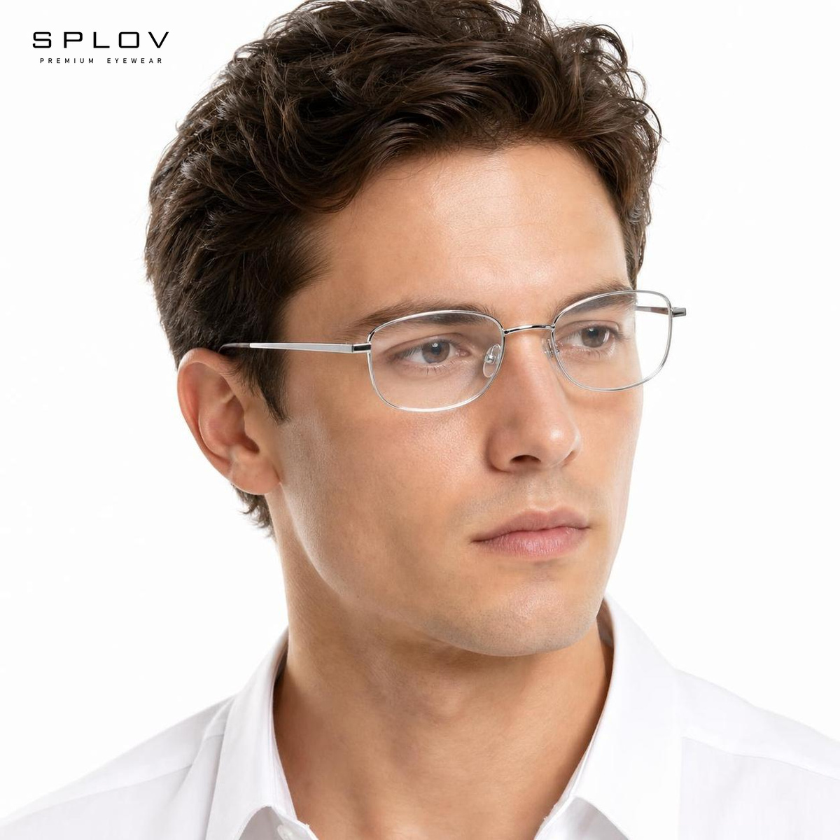 Şık, Hafif, Küçük, Kare, Metal - Men'S Fashion Non Prescription Glasses incelemesi ve fiyatı